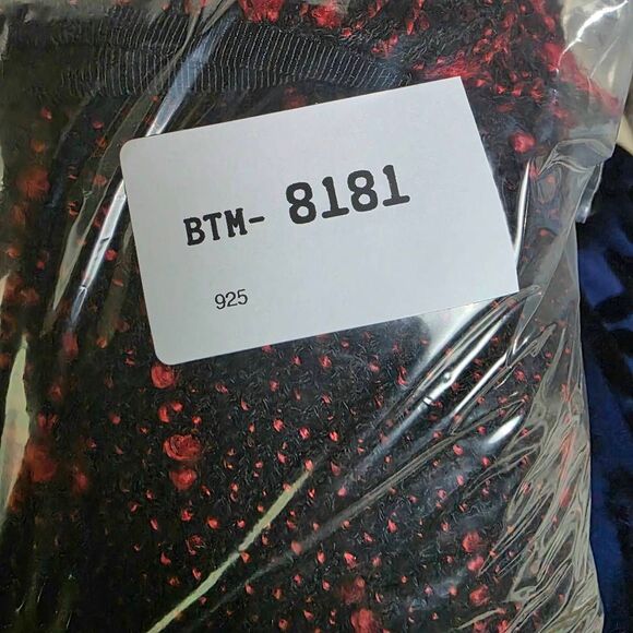 Cato Red Black Tweed Textured Skirt Sz 14 - Picture 8 of 8